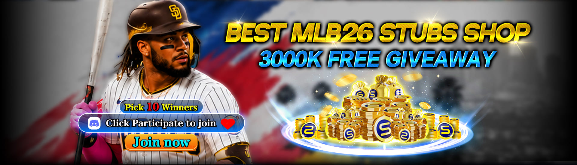 BEST MLB26 STUBS SHOP FREE GiVEAWAY