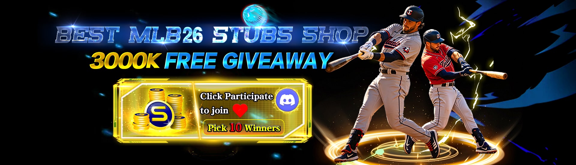 BEST MLB26 STUBS SHOP FREE GiVEAWAY
